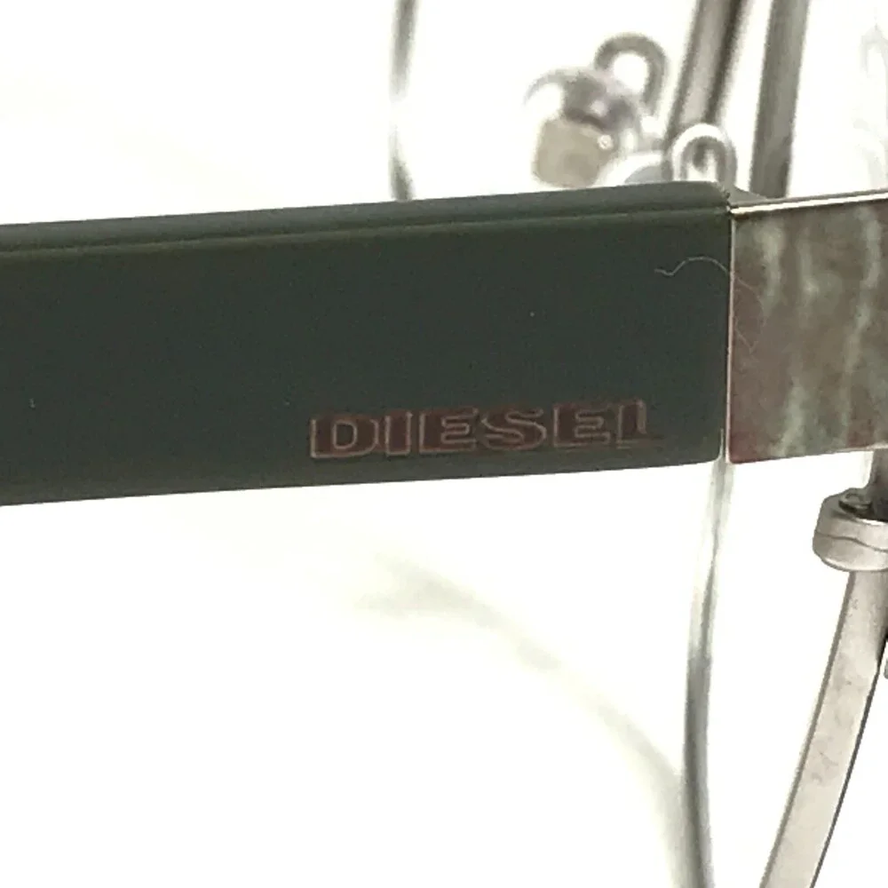 Diesel Eyeglasses Frames DL5094 col.098 Gray Marble Green Square 55-16-145
